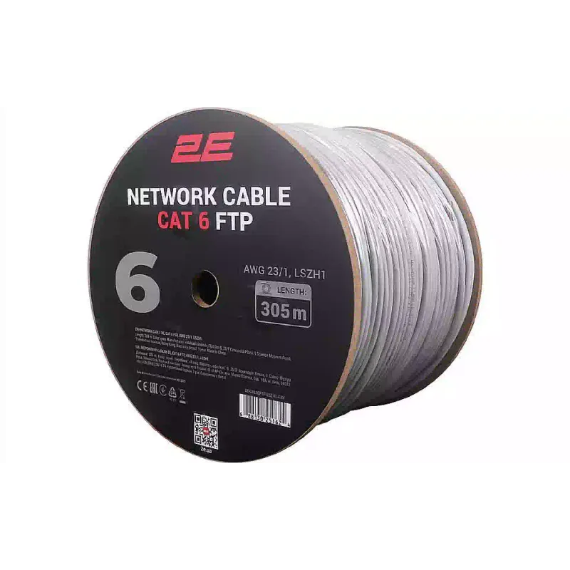 Kabel 2E, Gray (2E-CBL6EFTP-LSZH1-GRY)
