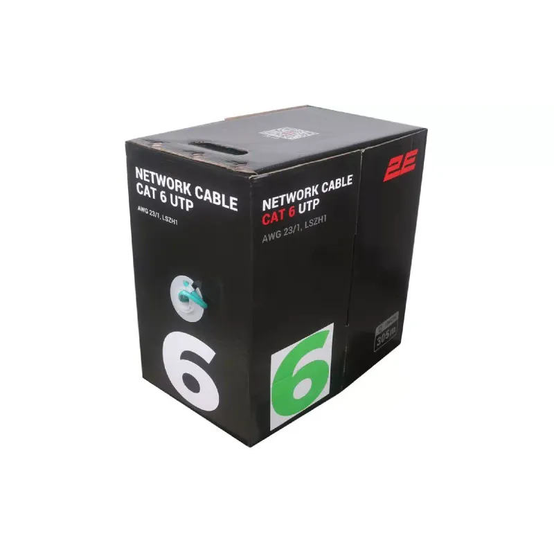 Kábel 2E, Green (2E-CBL6EUTP-LSZH1-GRN)