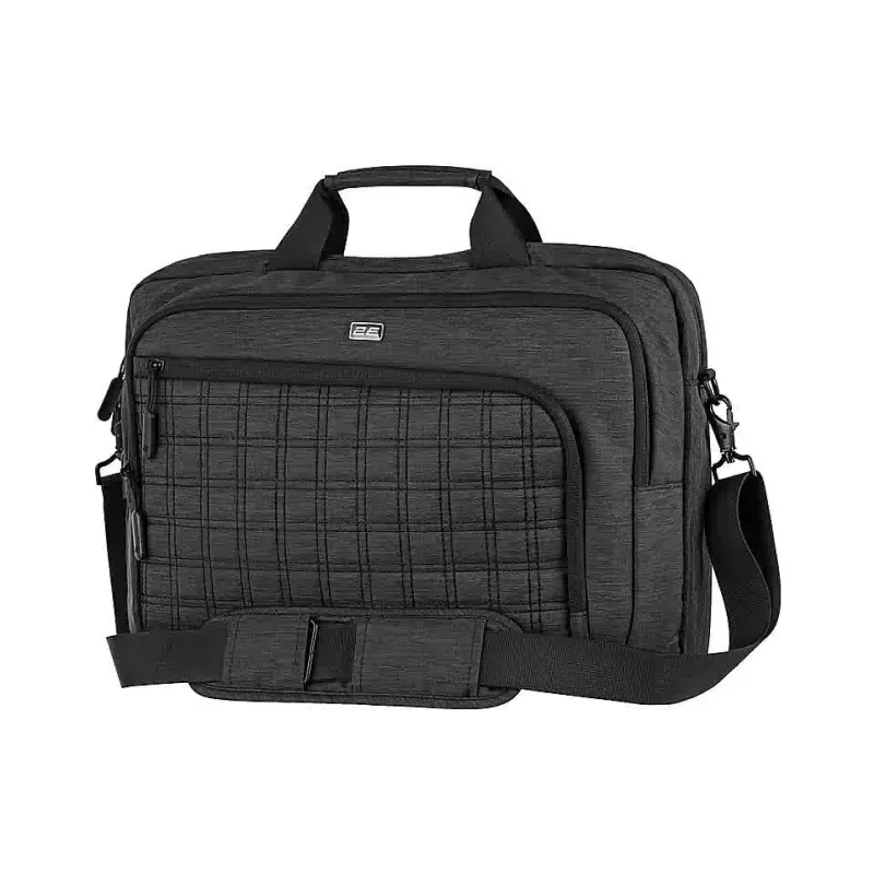 حقيبة كمبيوتر محمول 2E CrossSquares, Black (2E-CBN9198BK)