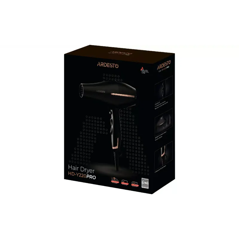 Secador de cabelo Ardesto, Black (HD-Y220PRO)