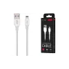 Cabo de carregamento e sincronização 2E USB-A - Lightning, White (2E-CCAL-WH)