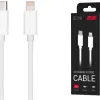 Кабель зарядки и синхронизации 2E USB-C - Lightning, 1 м (2E-CCCL-WH)