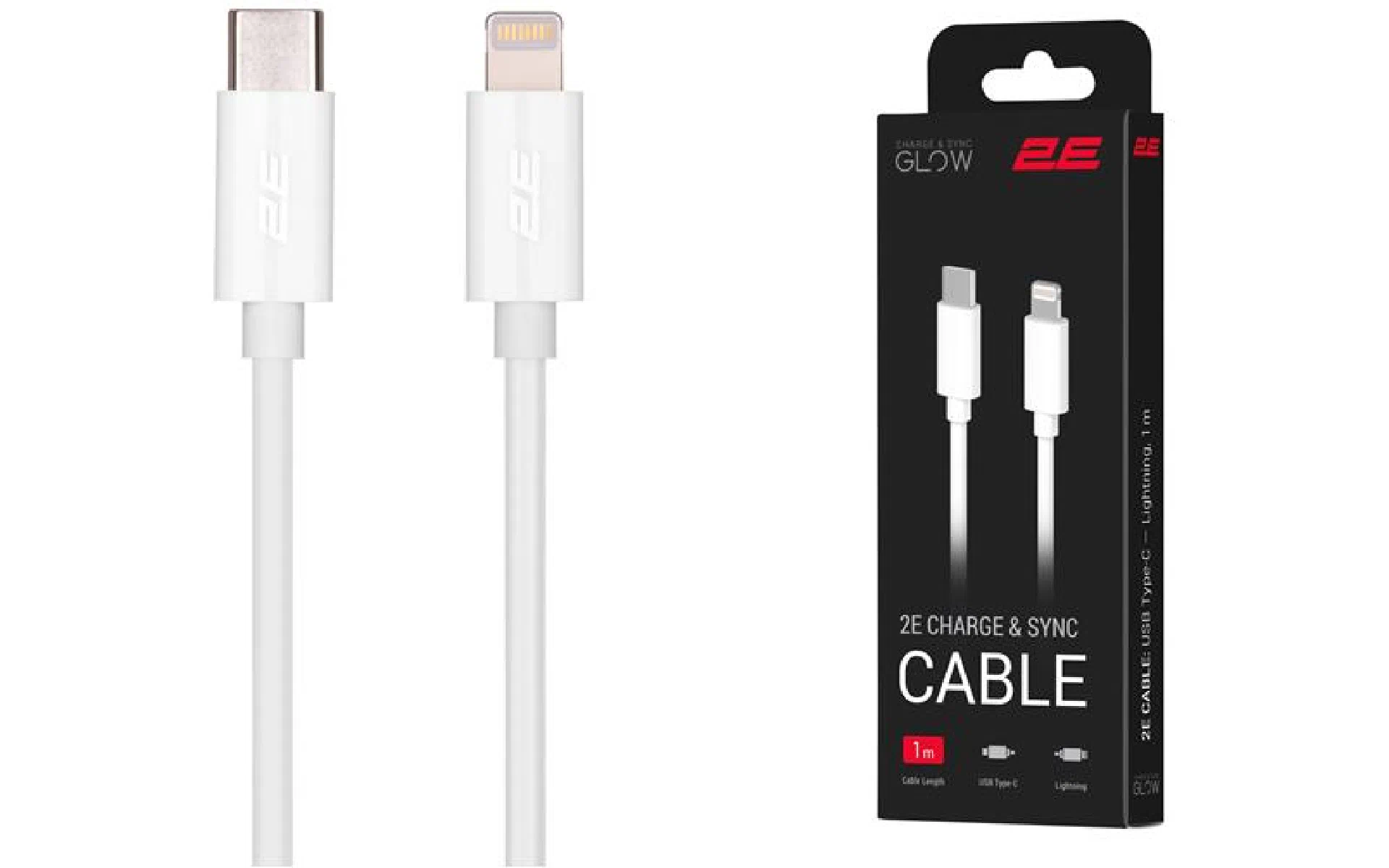 Töltő- és szinkronizáló kábel 2E USB-C - Lightning, White (2E-CCCL-WH) Töltő- és szinkronizáló kábel 2E USB-C - Lightning, White (2E-CCCL-WH)