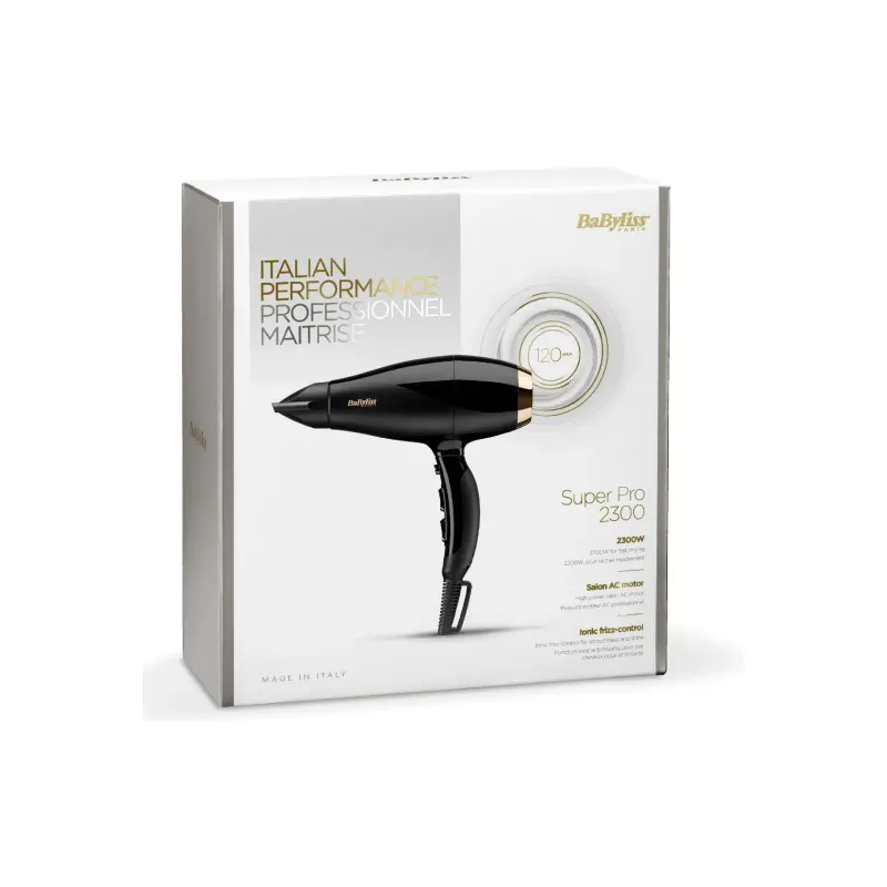 Secador de cabelo Babyliss, Black (6714E)