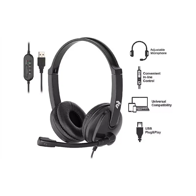 Fone de ouvido 2E CH12, Black (2E-CH12SU)