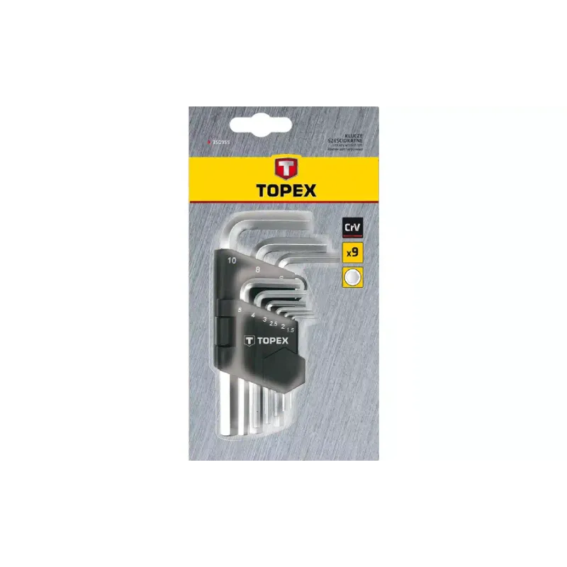 Ключ шестигранний Topex (35D955)