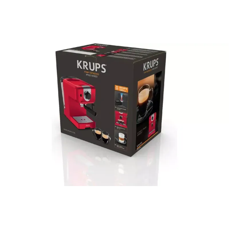 Horn-Kaffeemaschine Krups Opio, Red (XP320530)