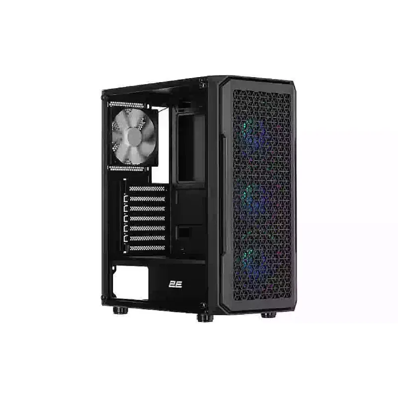 PC Case 2E Hexagon  Black (2E-G338)