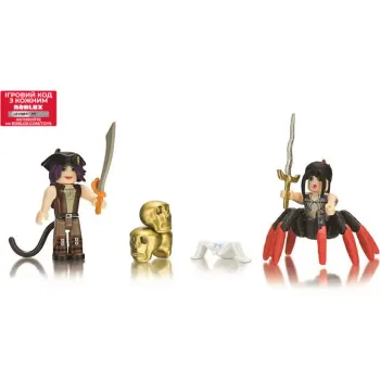 Conjunto de jogos Jazwares Roblox Game Packs Neverland Lagoon Salameen the Spider Queen (ROB0207)