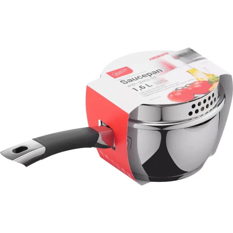 Ковш с крышкой Ardesto Gemini Livorno (AR1916GS)