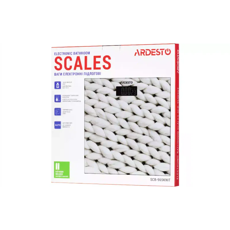 مقاييس الأرضية Ardesto (SCB-965KNIT)
