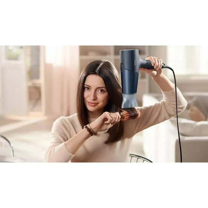 Secador de cabelo Philips, Blue (BHD512/00)