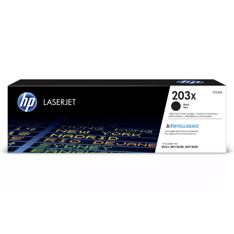 Картридж HP 203X, Black (CF540X)
