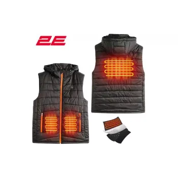 Жилет із підігрівом 2E, Black (2E-HVHPPM-BK)