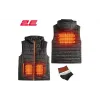 Colete aquecido com capuz 2E, Black (2E-HVHPPXXL-BK)