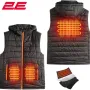 Жилет із капюшоном із підігрівом 2E (2E-HVHPPXXL-BK), XXL, Black