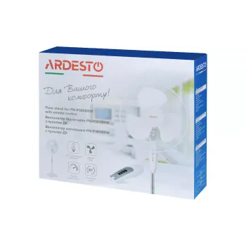 Вентилятор підлоговий Ardesto, White (FN-R1608RW)