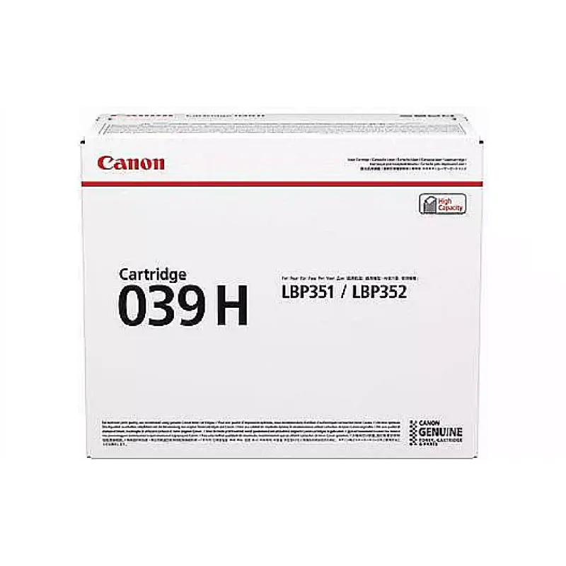 Φυσίγγιο Canon 039H, Black (0288C001)