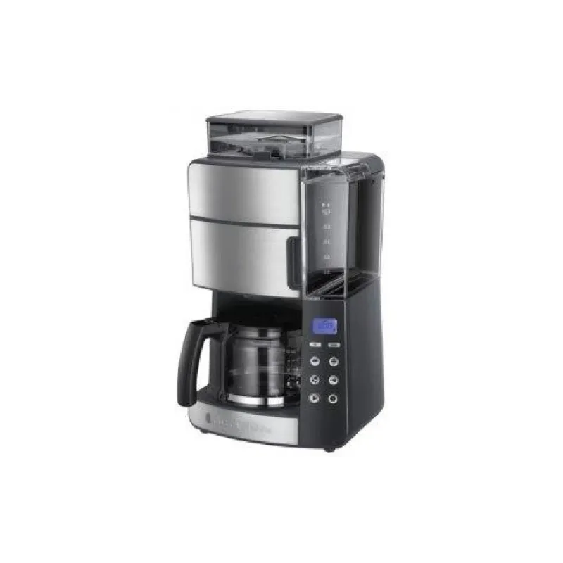 Cafeteira de gotejamento Russell Hobbs Grind and Brew, Black/Metall (25610-56)