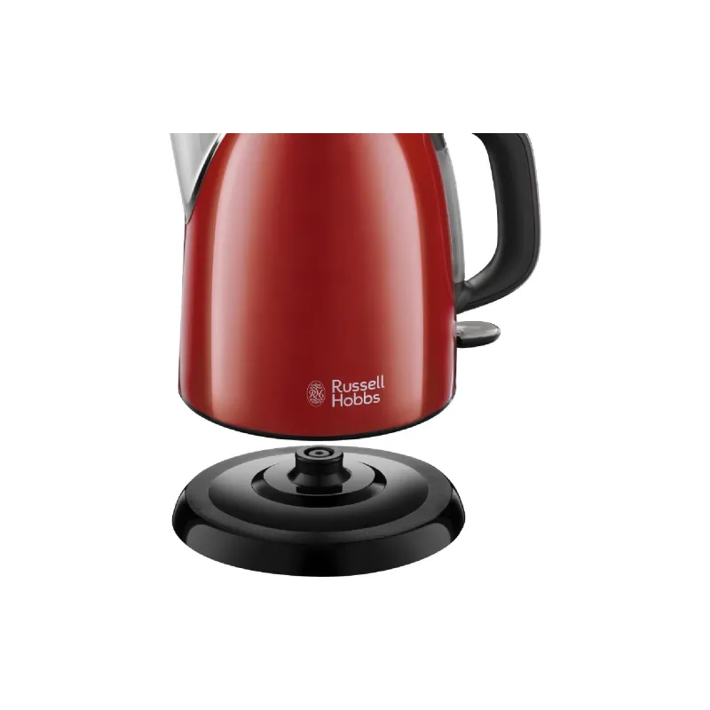 Electric kettle Russell Hobbs Colours Plus Mini (24992-70), 1000 ml, Black/Red