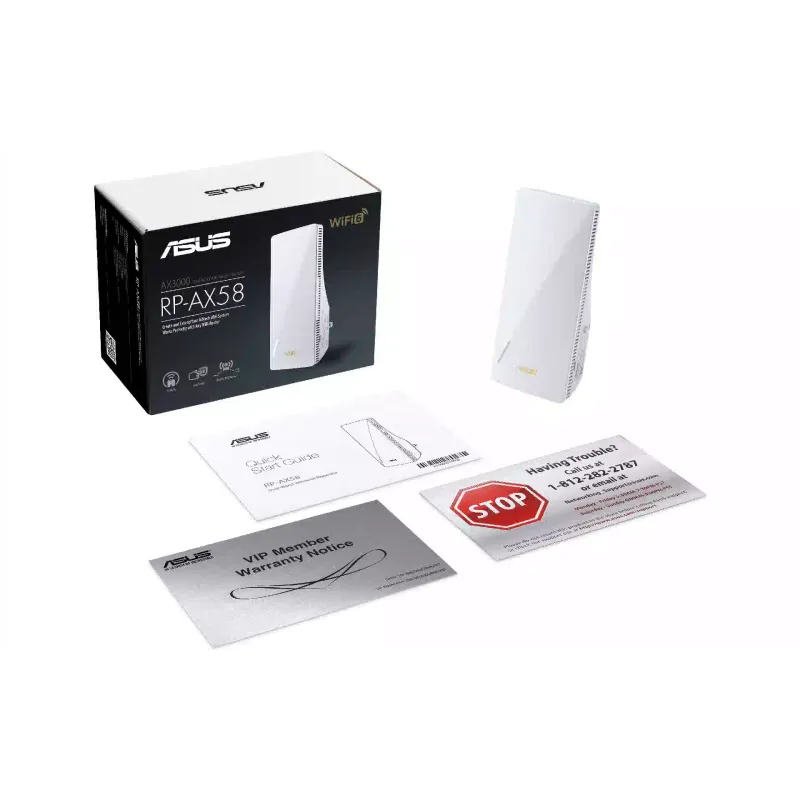 Разширител на обхвата на Wi-Fi Asus RP-AX56 (90IG07C0-M00C10)