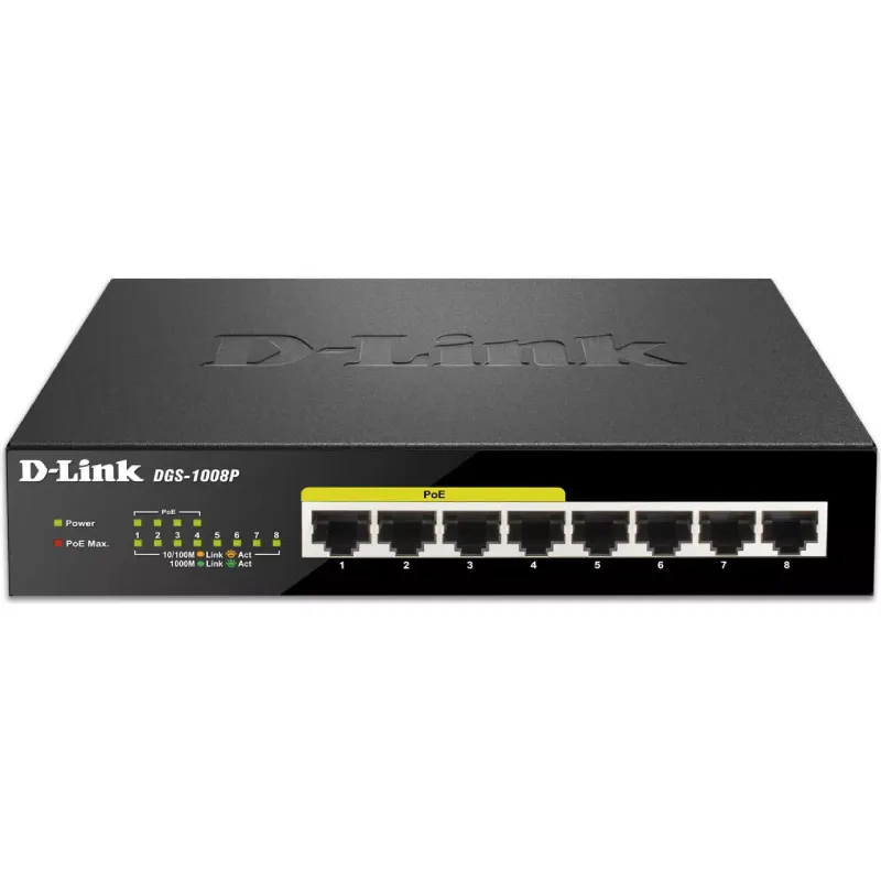 Trocar D-Link (DGS-1008P)