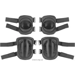 Наколінники та налокітники 2E (2E-MILKNAELPADS-SET-BK), Black Наколінники та налокітники 2E (2E-MILKNAELPADS-SET-BK), Black