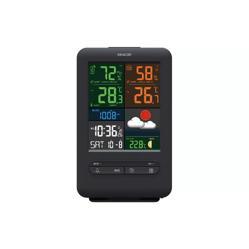 Weather station Sencor (SWS7300), Black