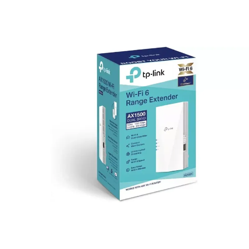 Підсилювач Wi-Fi TP-Link  RE500X (RE500X)
