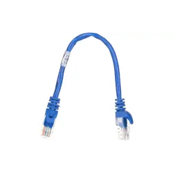 Пач кабел 2E Cat 5e UTP, Blue (2E-PC5ECA-020BL)