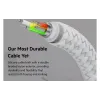كابل الشحن والمزامنة Belkin USB-A - Lightning, White (CAA010BT1MWH)