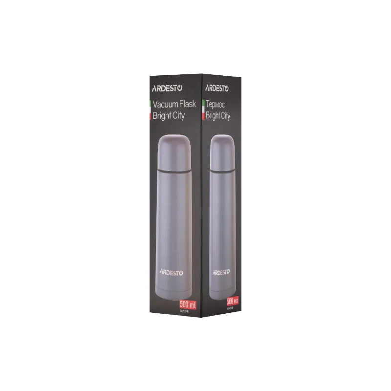 Thermosflasche Ardesto Bright City, Gray (AR2650GR)