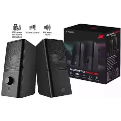 Akustiksystem 2E, Black (2E-PCS202BK)