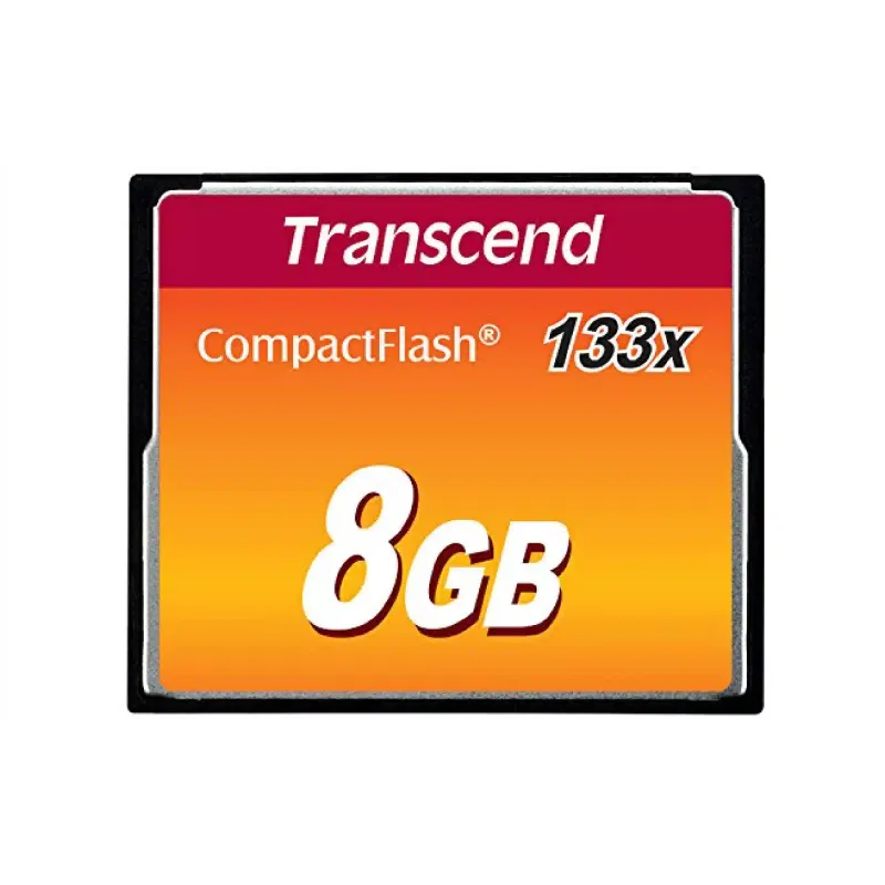 Cartão de memória Transcend 133X (TS8GCF133)