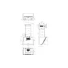 غطاء الشفاط Gorenje, White (WHI6SYW)
