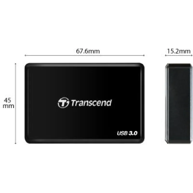 Кардрідер Transcend  Black (TS-RDF2)