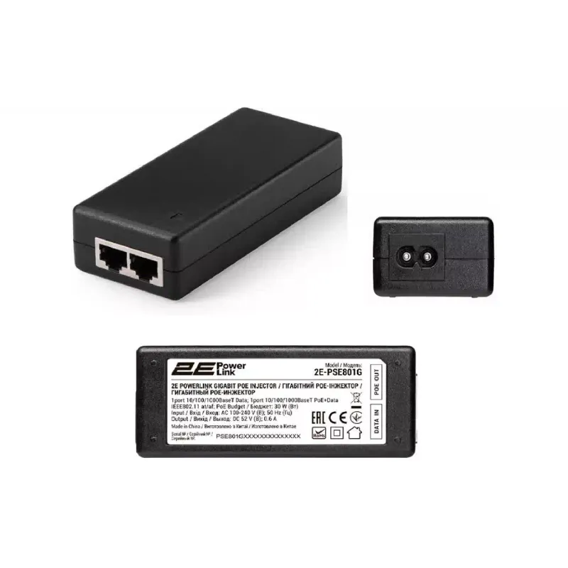 PoE-інжектор 2E  PSE801 (2E-PSE801)