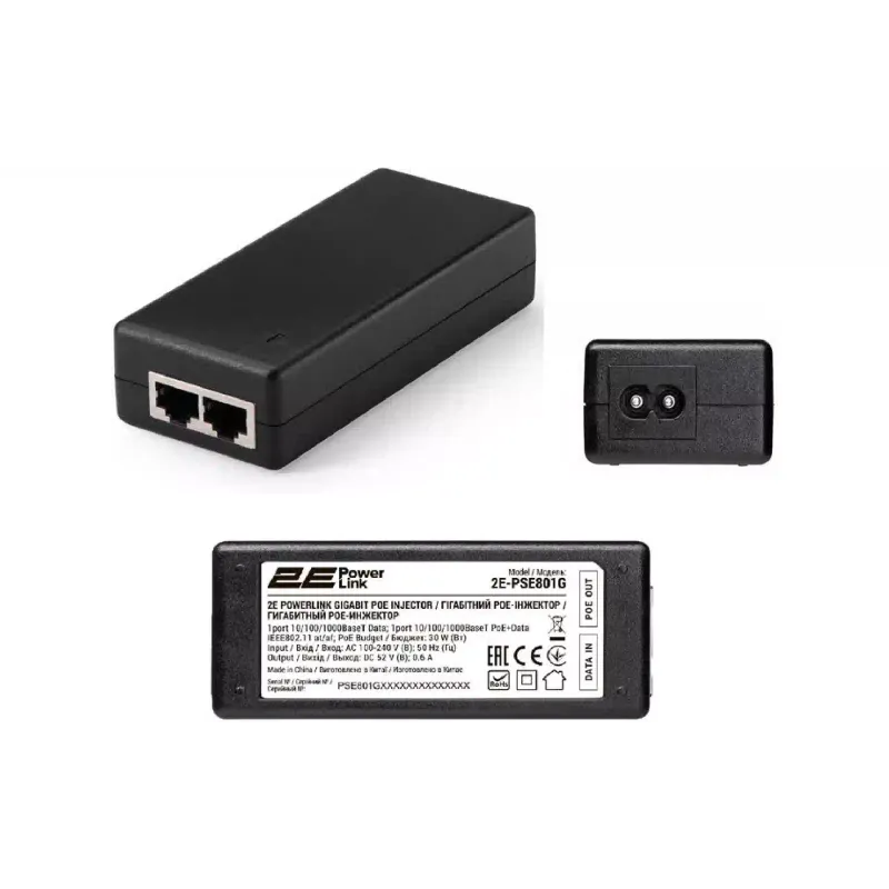 PoE-інжектор 2E  PSE801G (2E-PSE801G)
