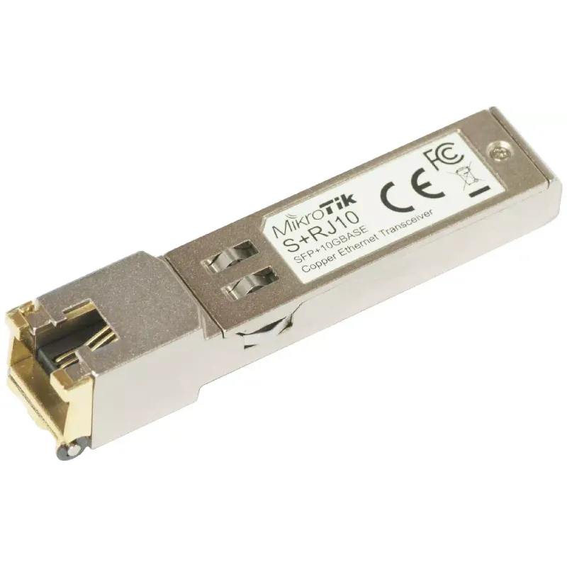 جهاز إرسال واستقبال SFP+ MikroTiK (S+RJ10)