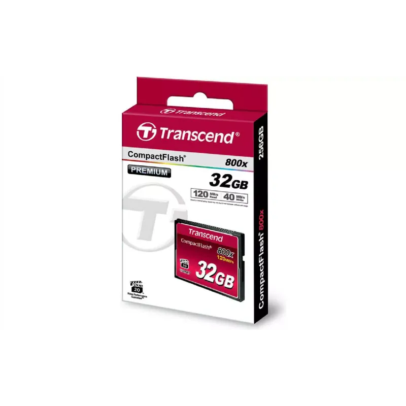 Memory card Transcend 32Gb/32Gb 800X (TS32GCF800)