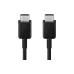 Καλώδιο Samsung USB-C - USB-C, Black (EP-DA705BBRGRU)