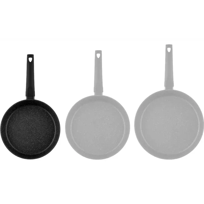 مقلاة عميقة مع غطاء Ardesto Gemini Gourmet Viareggio, Black (AR1924GDL)