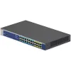يُحوّل Netgear GS5524UP (GS524UP-100EUS)