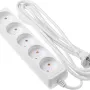 Мрежов удължителен кабел 2E, White (2E-U05M3)