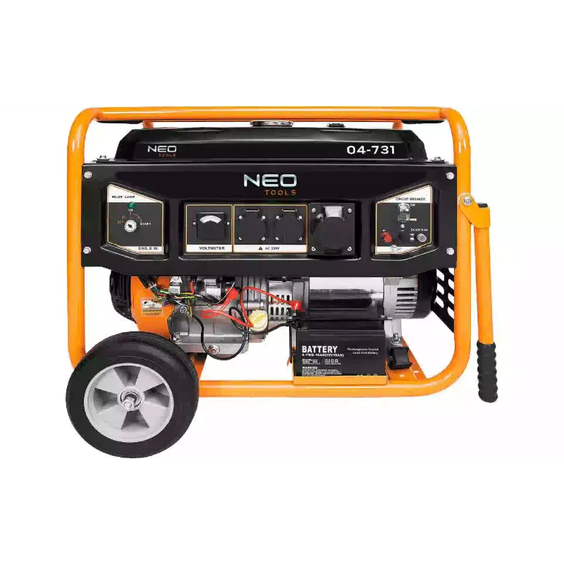 Генератор бензиновий Neo Tools (04-731), 6.5 кВт, 1 фаза, АВР, електростартер