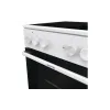 Плита склокерамічна Gorenje (GEC5A41WG), склокерамічна, 62 л, 50 х 60 см, White