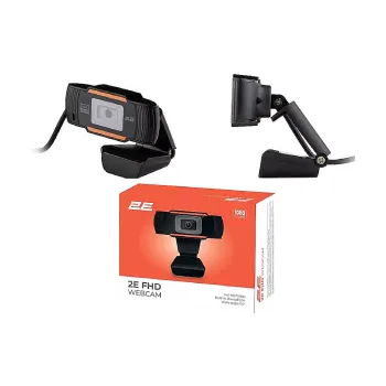 Webcam 2E, Black (2E-WCFHD)