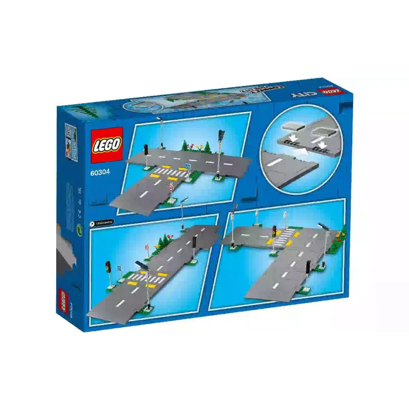 Construtor LEGO City Road Plates (60304)