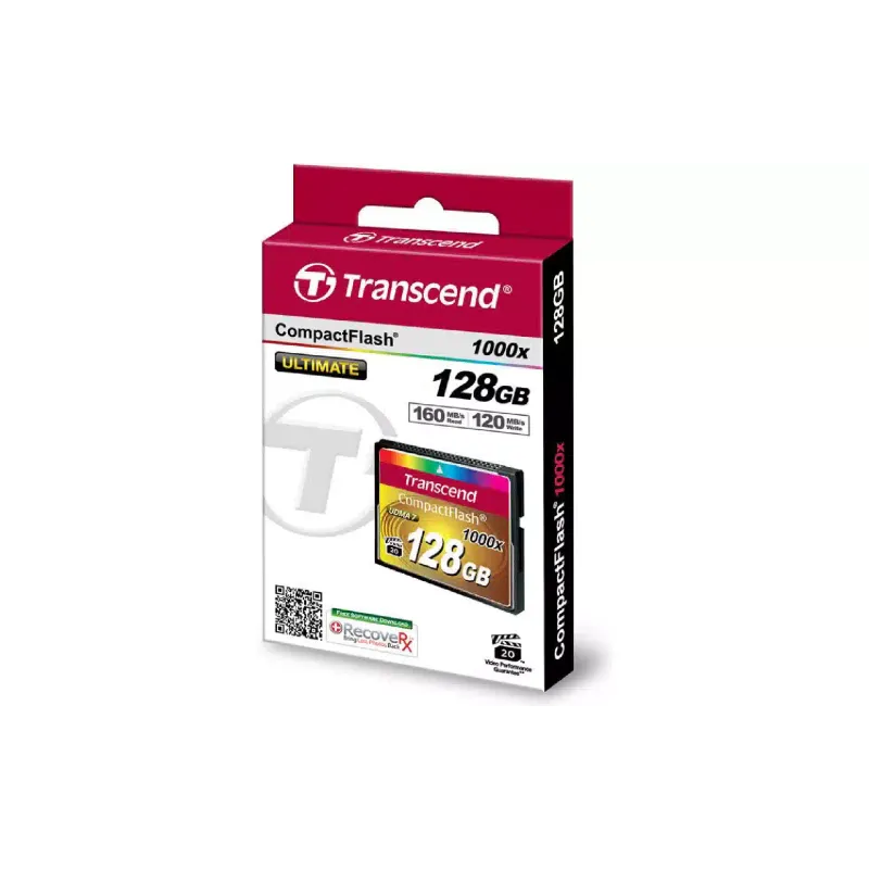 بطاقة الذاكرة Transcend 1000X (TS128GCF1000)