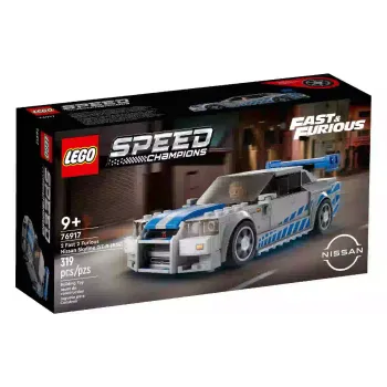 Konstruktőr LEGO Speed Champions 2 Fast 2 Furious Nissan Skyline GT-R (R34) (76917)
